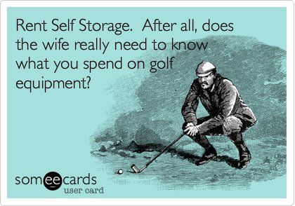A1SelfStorageNJ's tweet photo. Because spring is right around the corner 🏌️. #HappyFriday #MovingHumor https://t.co/P2zrCaMgG0