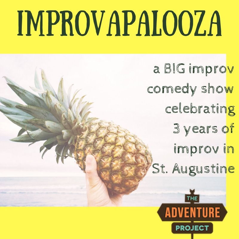 amyadventurepro's tweet photo. Tomorrow join us in celebrating St. Augustine's BIGGEST day of improv @corazoncinema #improv #improvstaugustine #improvadventure #yesand #staugustine #improvcomedy #findyouradventure
https://t.co/TozsV557bP https://t.co/t2Y8UQiIKJ