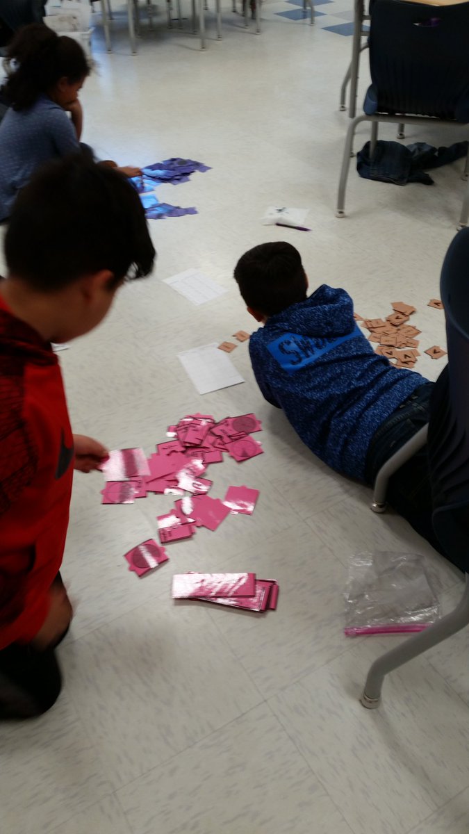 Our3rdGradeFun's tweet photo. Fraction unit wrapping up. Having fun with fraction centers.
@BurkeCoSchools 
#ignitelearningbcps 
@MVESbobcats https://t.co/uBE3iCeBi2