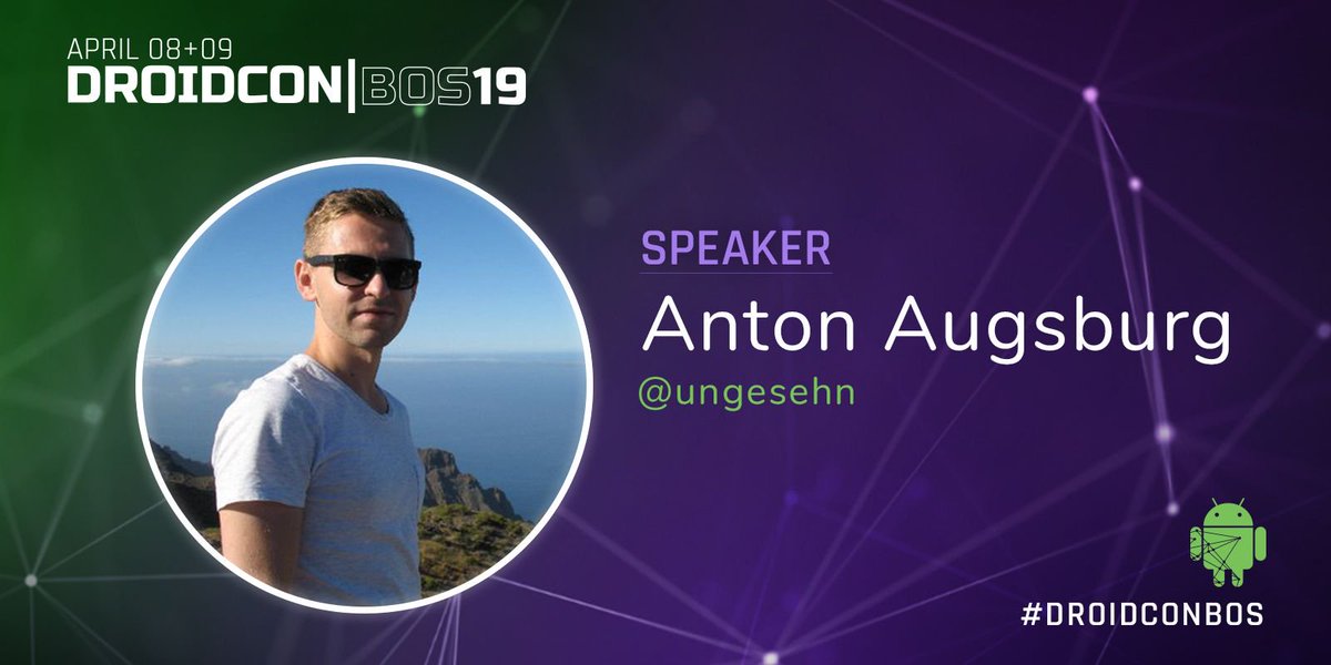 droidconbos's tweet photo. very happy to share @ungesehn will be speaking at #DroidconBos in just a couple of weeks!! It's not too late to join us π₯³ #SpeakerSpotlight
#Android #AndroidDev #AndroidGala #Speaker
~~
π
Agenda: https://t.co/lEgbttwK23
π Tickets: https://t.co/pSuw20Uiik https://t.co/soseIxdMOW