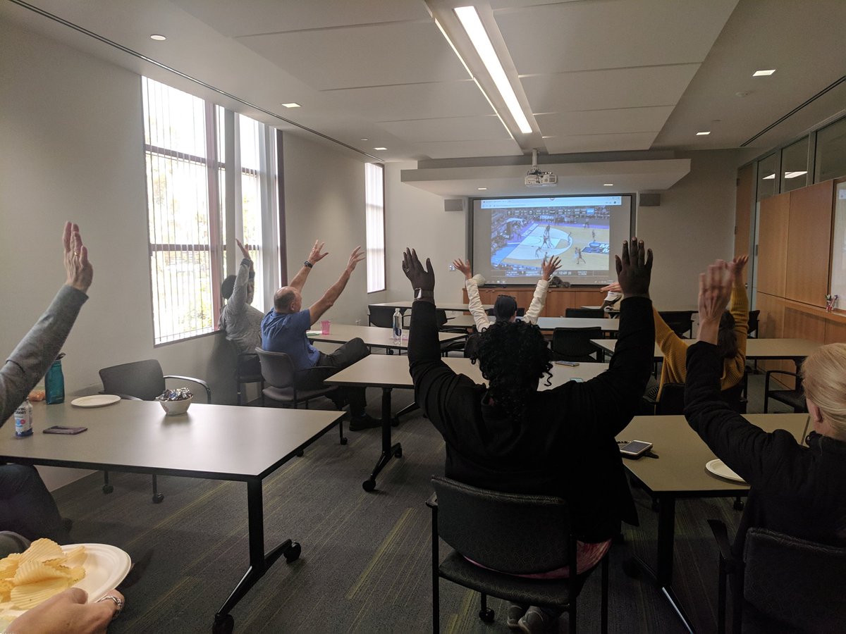 Cheering on our 'Eaters! Zot! Zot! Zot! #NCAATournament #UCIPride