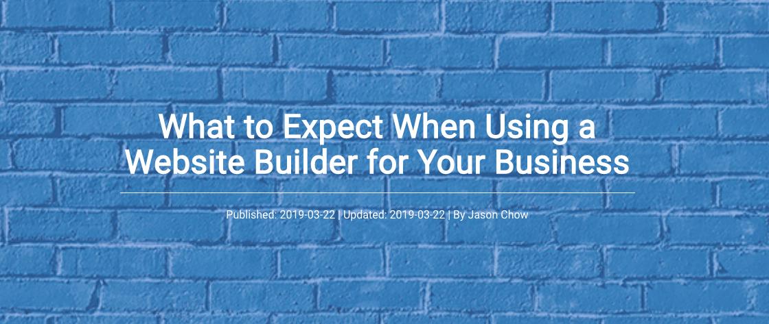 POWR_io's tweet photo. Not sure what to expect when using a website builder? Jason Chow walks you through the basics in our latest blog post: https://t.co/d2MVz441WD #websitebuilders #webdesign #webhosting #smbs https://t.co/SLI8qTvT9J