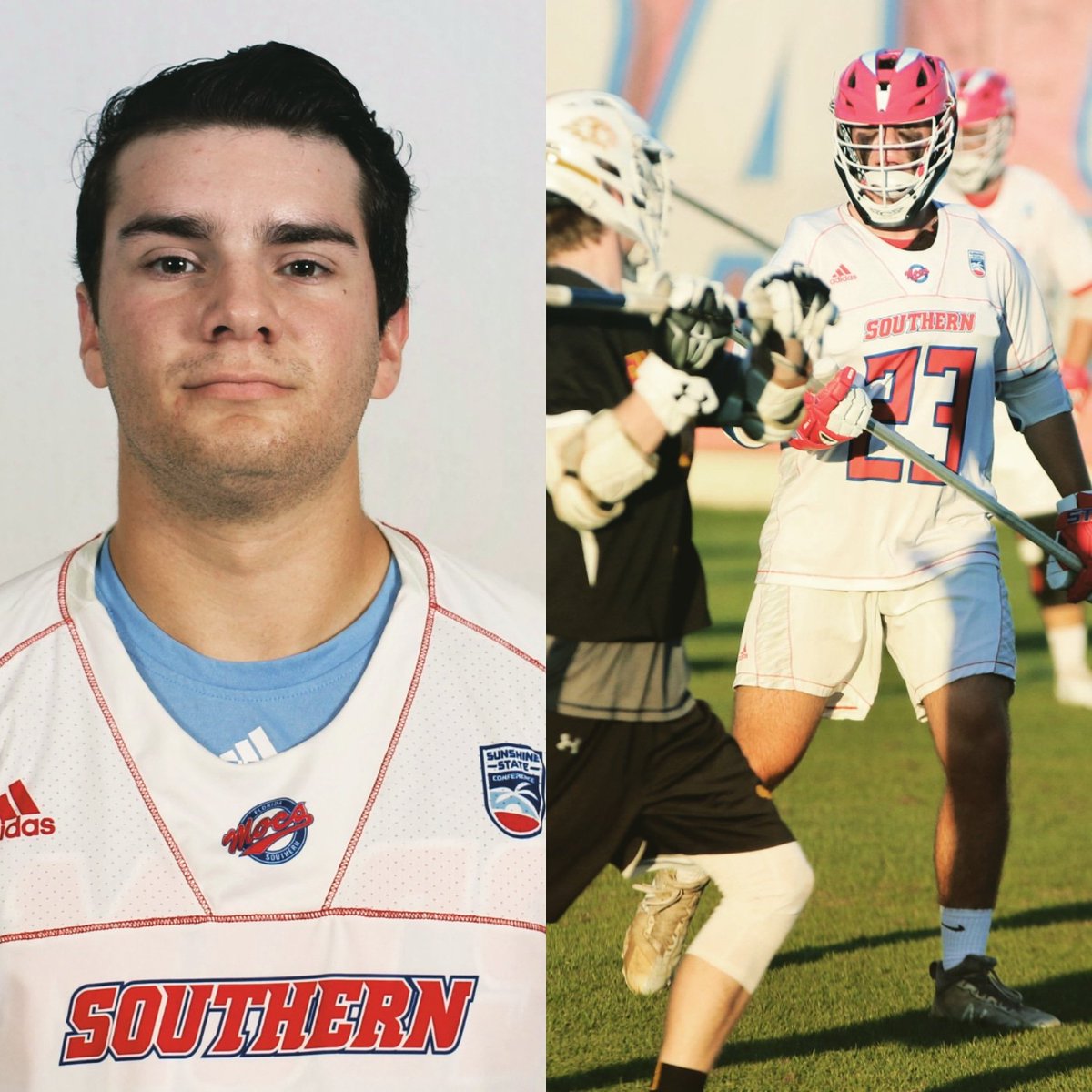 silvertipslax's tweet photo. 2018 Silvertips goalie Aiden Pincombe ditched the snowy winters and his goalie gear for palm trees and a long pole. Pursuing an education and playing lax @FSC_Mocs . Go get em Aiden! #silvertipslaxfamily #Tips #fscmocs https://t.co/p0XVtPogzf