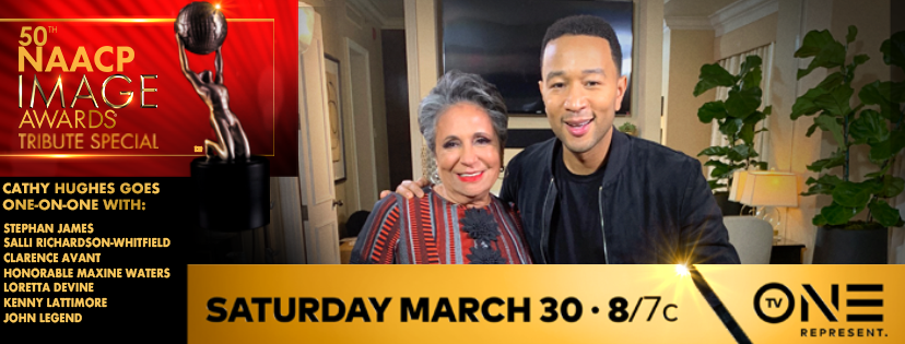Join Urban One, Inc. Founder and Chairperson Cathy Hughes for her NAACP Tribute Special airing March 30 8/7c right before #ImageAwards50 ow.ly/V2n230o9ET0