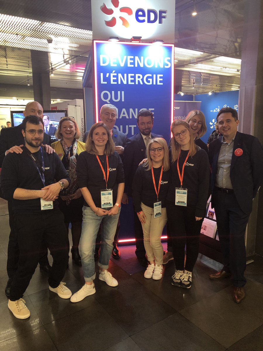 #SemaineIndustrie Salon <a href="/madeinvdl/">Made in Val de Loire</a> EDF acteur historique des enjeux du territoire partage son savoir faire nucléaire <a href="/EDFCHINON/">EDF Chinon</a> sa capacité à accompagner la transition énergétique avec des solutions innovantes pour ses clients industriels <a href="/EDFofficiel/">EDF</a> &amp; <a href="/EDF_CVL/">EDF Centre-Val de Loire</a>