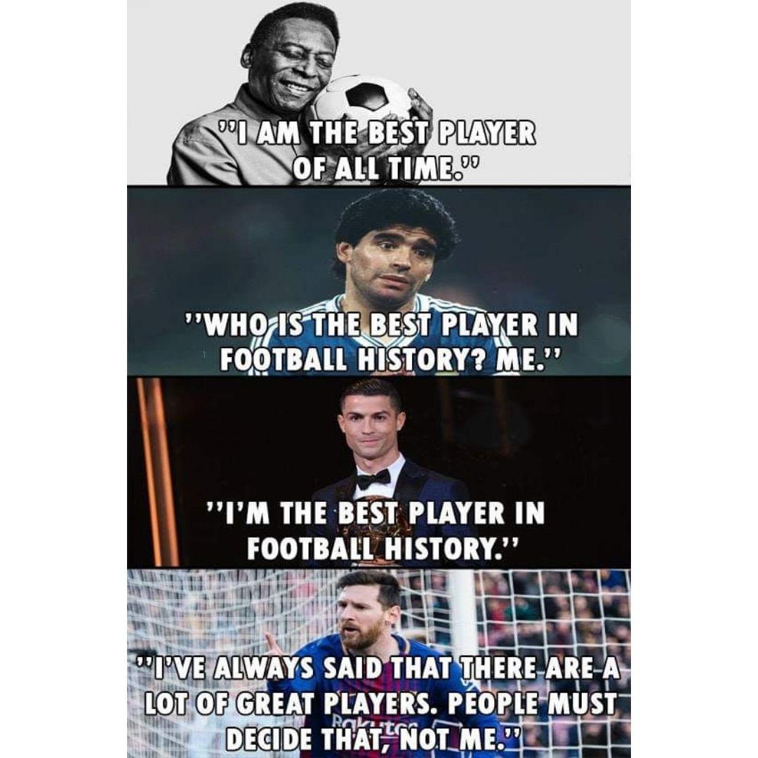 FootballMemesCo's tweet photo. Leo Messi 👏 https://t.co/UF482pViOK