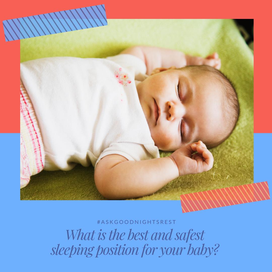 GoodNightsRest's tweet photo. Always, always put your baby to sleep on their back! This is the safest position. Save tummy time for their waking moments.

Learn more here:
https://t.co/Ockm1Njuw7 https://t.co/slT1L3H1rw
