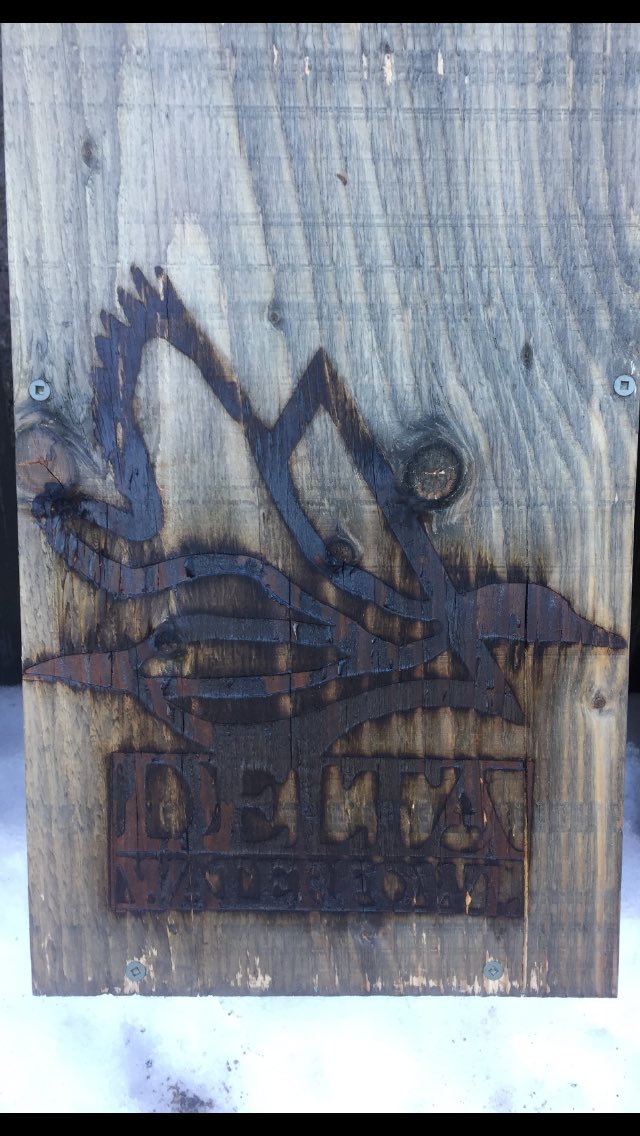 pwsdnaturestud's tweet photo. Delta Waterfowl Wood Duck Boxes branded and ready for installation! @bcifalcons @ParkWestSD @DeltaWaterfowl https://t.co/aswywkhRzw