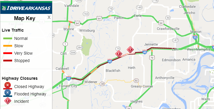 Arkansas Department of Transportation tweet media