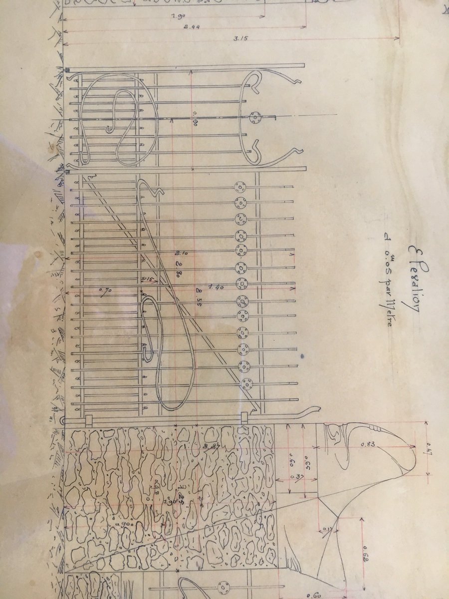 HolzmanMossBott's tweet photo. Malcolm Holzman's Parisian musings:

Every incident is drawn. It doesn’t matter if it is a stone detail, diminishing rosettes or inscribed stonework. Guimard drew it all. https://t.co/hcYVSe3wYl