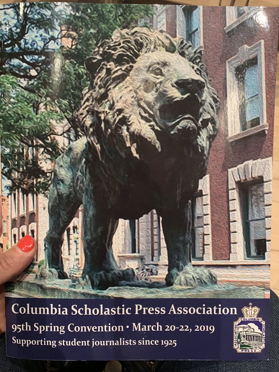 NicolePacc020's tweet photo. Mrs. Anderson, Ms. Yoon and myself are incredibly honored to accept the prestigious Crown Award from CSPA for our Intermedia Magazine publication. Special congratulations to all of the students for the work that went into this phenomenal magazine! 👑 #LFCMS https://t.co/PrKltAo4d1