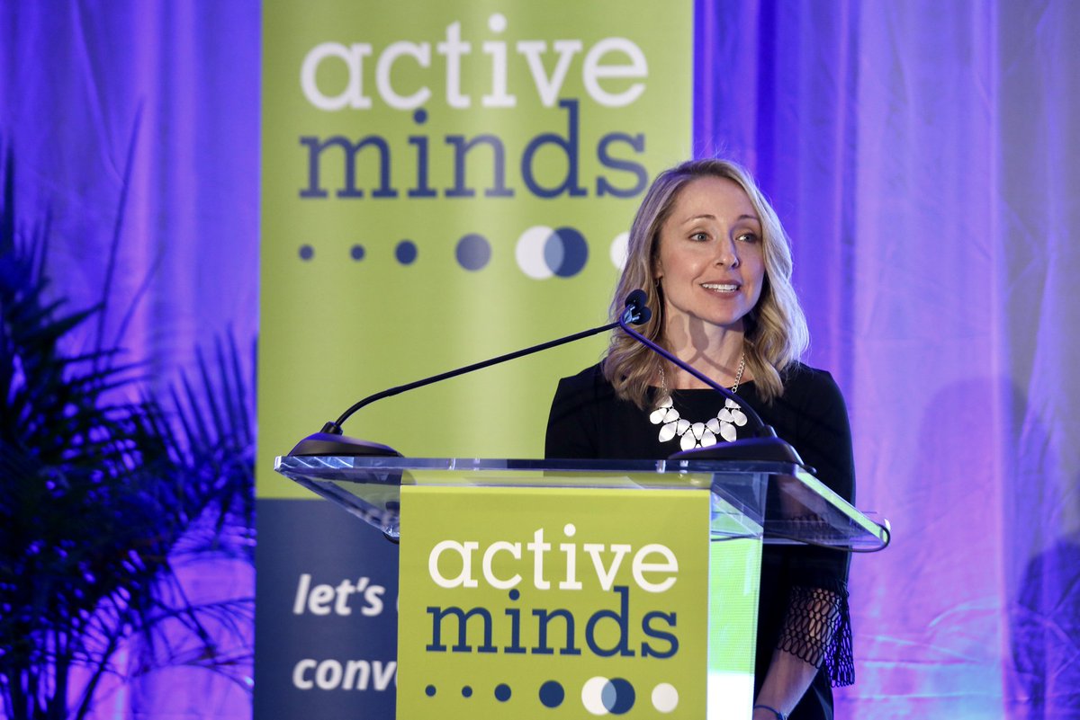 "When I think about all of the lives touched by the profound and amazing work of our network, I'm overwhelmed with gratitude.

We're changing the conversation. We're changing the world." <a href="/AlisonMalmon/">Alison Malmon</a> #ActiveMindsCon19