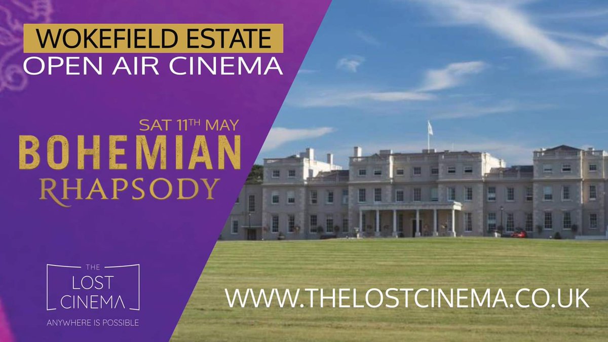 The_Lost_Cinema's tweet photo. Join us for our opening night at Wokefield Estate Reading Sat 11th May https://t.co/9diHhK7Ow5 https://t.co/pxoaRX2xFm