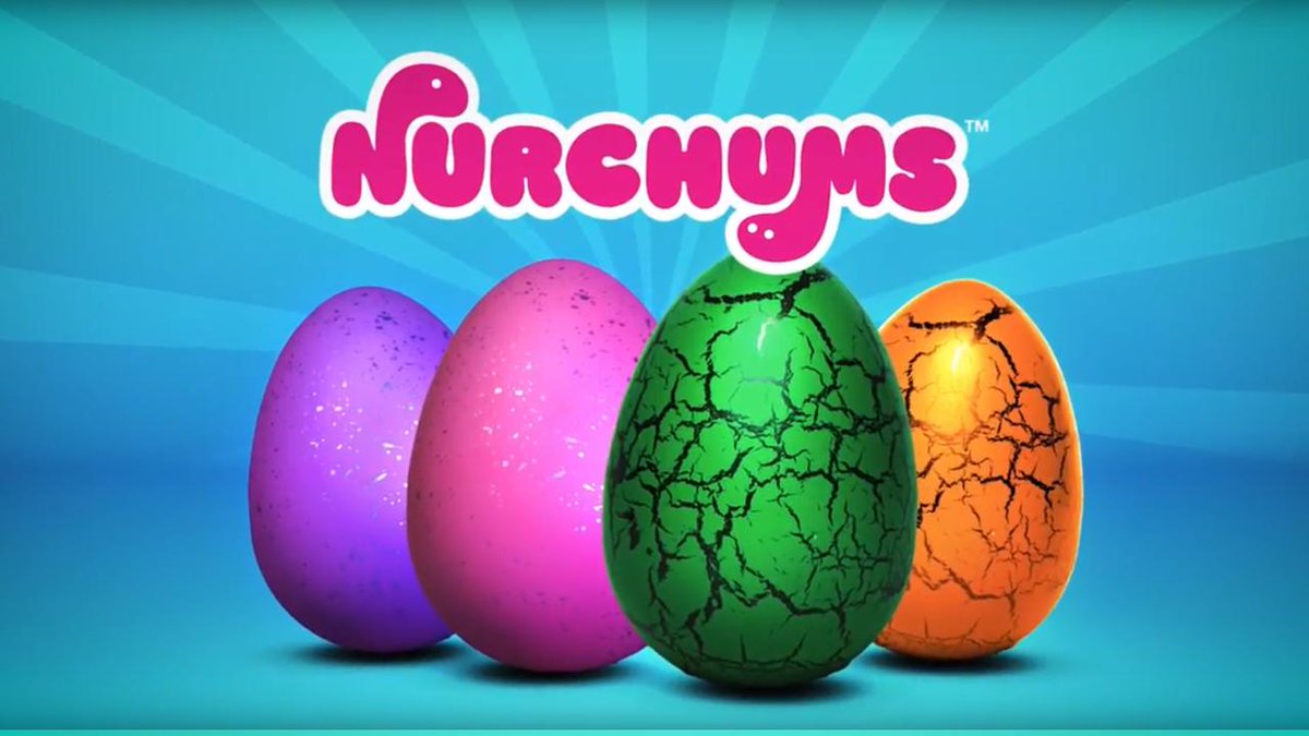 Nurchums's tweet photo. Check out our wacky range of Nurchums surprise hatching eggs on Amazon! https://t.co/CS8XYgiuCj https://t.co/uPrMJxYAGR