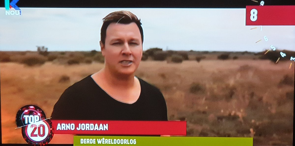 WilnaIce's tweet photo. Baie geluk @Arnojordaan #DerdeWΓͺreldOorlog klim 4 plekke na #8 op die #kykNETTop20 @kykNETNou die week πππ
Lekker onderhoud met @WillemBotha ππ
@TheMarketingZoo @pjpromos https://t.co/cFeCDb5NNY