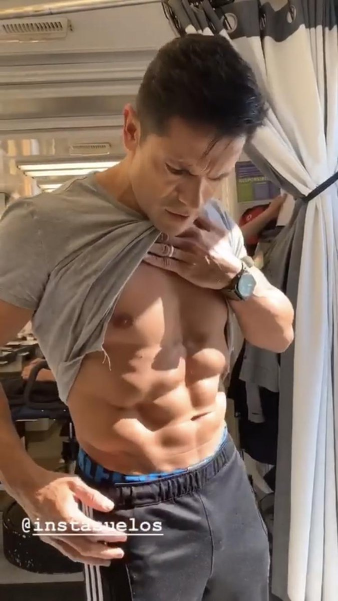 | daddy suelos is packing and i ain’t talking about his abs