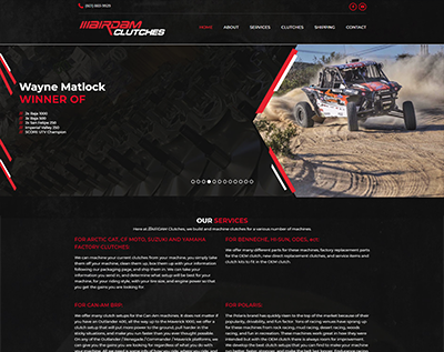 webbasedme's tweet photo. Congratulations to our client, Air Dam Clutches on the launch of their new site! Check out our design here: https://t.co/dXt2Uo2SYe https://t.co/pjKPrMIv2B