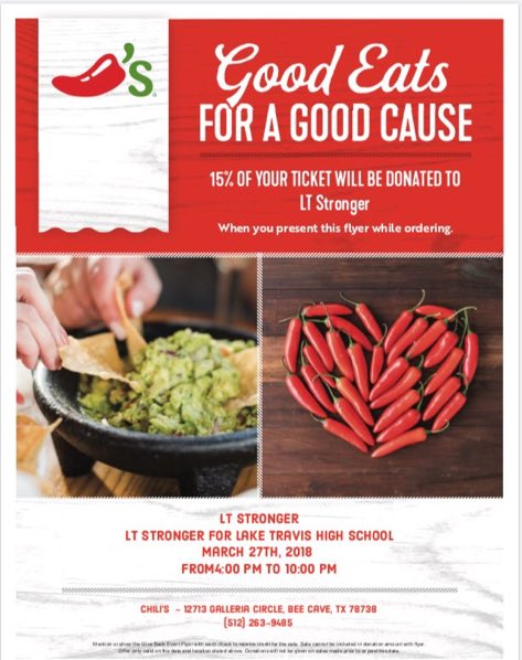 Come to support our Spirit Night on March 27th, this upcoming Wednesday from 4:00-10:00 PM!!