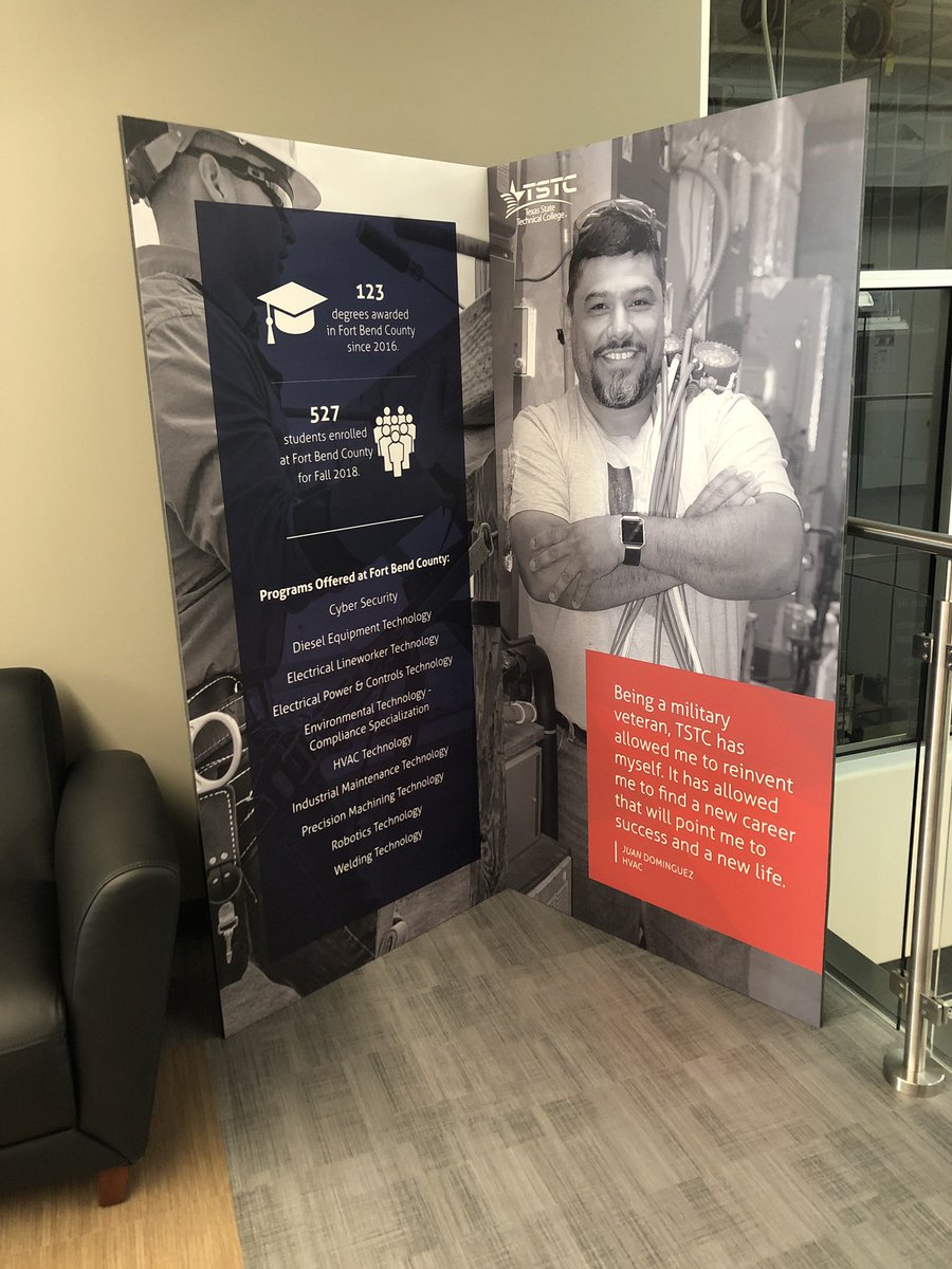 CTEReeseCenter's tweet photo. The TSTC Open House today was great!  @CTEReeseCenter is glad to be dual crediting some of our programs through them next year! https://t.co/a3cv2iK66m