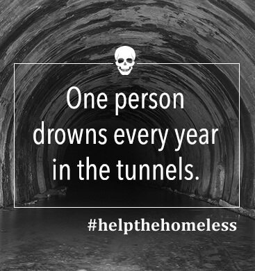 Heavy rainfall causes flash floods, that city planners countered by constructing extensive labyrinth of storm sewers beneath, but they have also become home to hundreds of people. The Problem is grave. Please donate to end their misery. gofundme.com/homeless-in-la… #charity #homeless