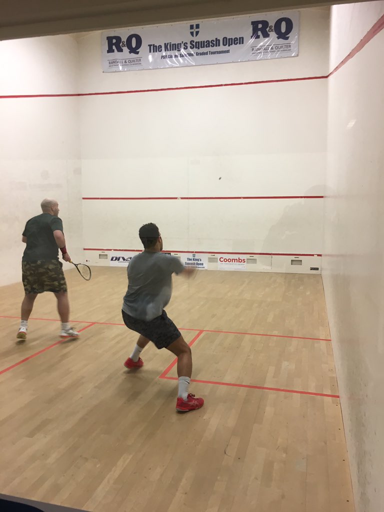 ks_sportscentre's tweet photo. The #KingsSquashOpen is well underway... https://t.co/UnxbNWHAtF