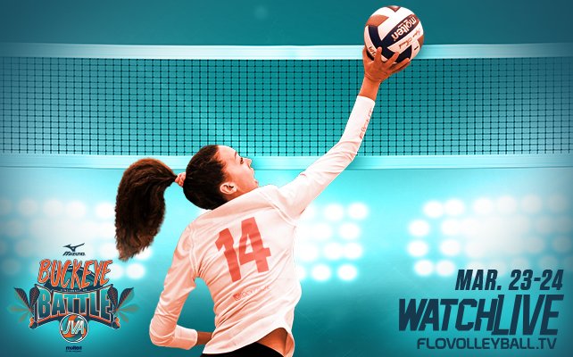 jvavolleyball's tweet image. @FloVolleyball has live coverage of Courts 7, 8 and 11 at the #JVABuckeyeBattle Saturday and Sunday! View the matches on FloVolleyball.tv, Roku &amp;amp; Apple TV 4 bit.ly/2TzN0kU