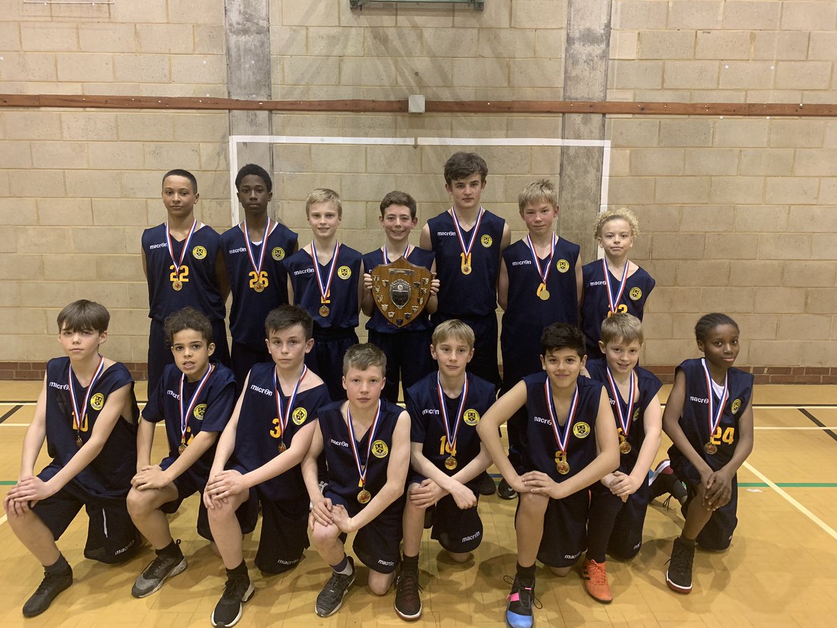 HBSPE's tweet photo. Year 7 District Basketball 🏀 Champions 2019 37-28 in a tense final against a very talented @GrenewayPE      Thanks to @StChris_School  for hosting https://t.co/uoDdsX076M