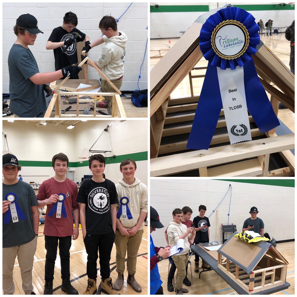 KatiePellerin's tweet photo. So proud of these kids! 1st place #BestInTLDSB! Thanks to @tldsb for such an amazing day! #SkillsON2019  here we come! @Riversideps @mcpclass @GregpittG #tldsblearns https://t.co/0KzlzyNHex