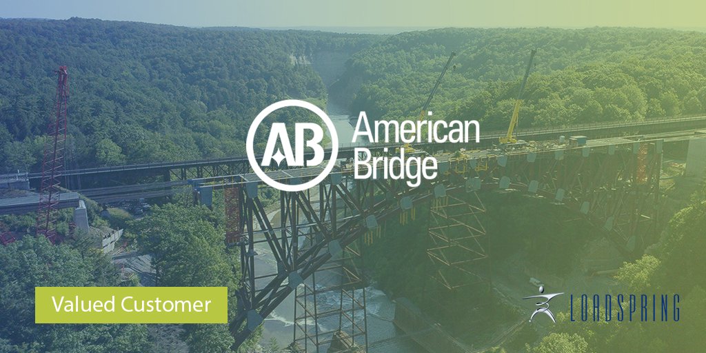 LoadSpring's tweet image. We have a new customer! American Bridge Company has entered into an agreement with #LoadSpringSolutions to deliver a Shared Cloud Environment and Primavera P6 user access. Watch for new developments! 📷 American Bridge Company #cloudbasedprojectmanagement