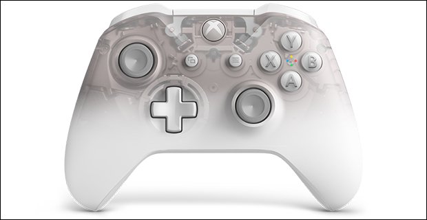 majornelson's tweet image. One #freecodefridaycontest winner will also get the new Xbox Wireless Controller – Phantom White Special Edition we revealed on the last episode of Inside Xbox mjr.mn/RLaa