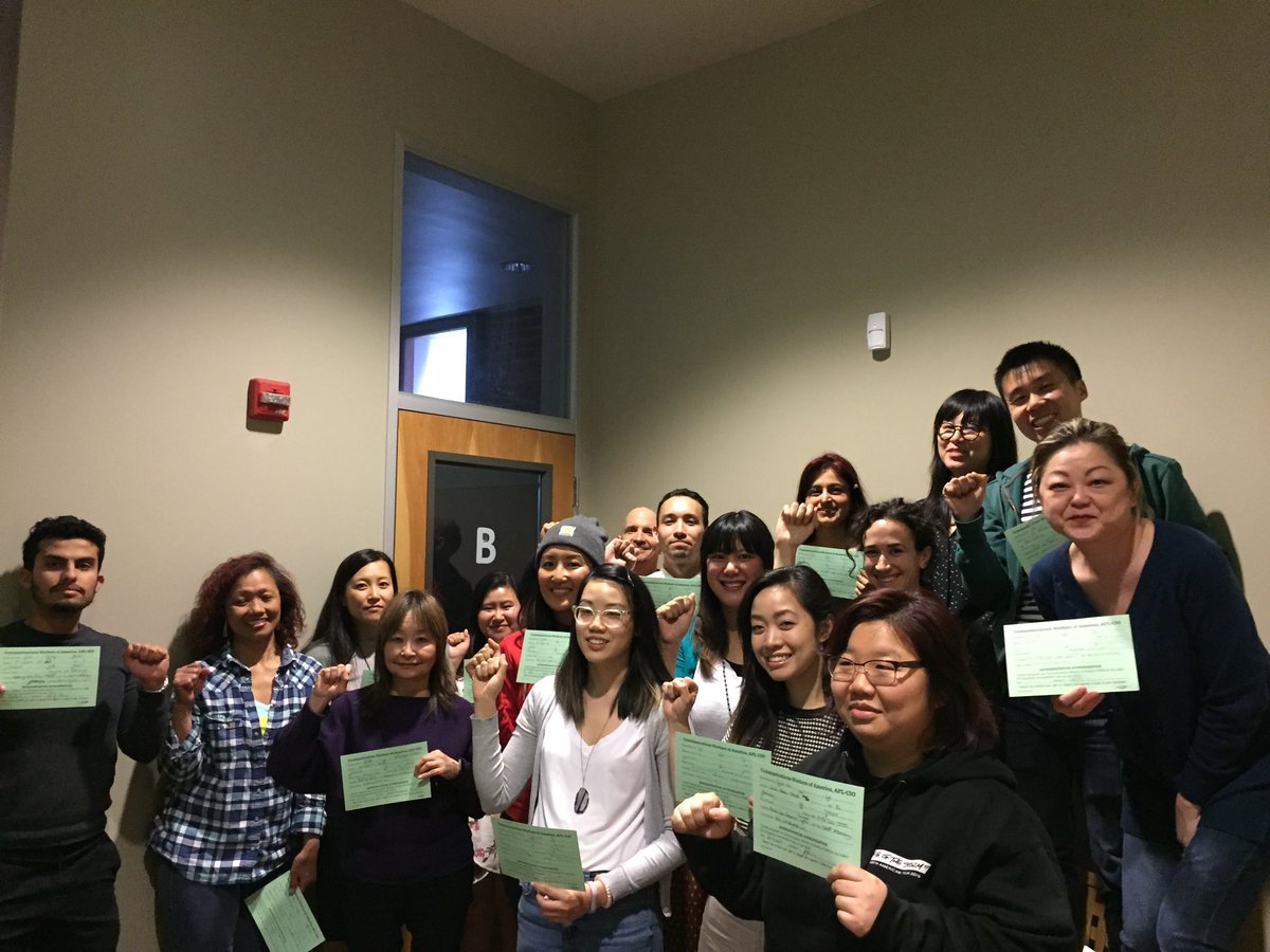 CWAUnion's tweet photo. Workers at the Asian Law Caucus of San Francisco overwhelmingly voted to join CWA! The 28-person unit joins the growing movement of non-profit staff who are forming unions. RT to welcome them to the #1u family and congratulate them for going union! ✊ https://t.co/fdDCssEfIU