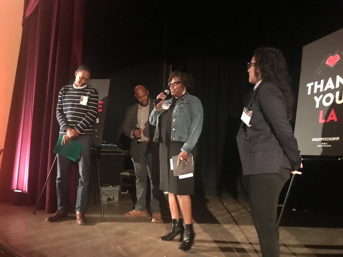 StarfishMarta's tweet photo. A huge thank you to the amazing panel of judges from @svplosangeles' #FastPitch2019. They really had a tough job weighing so many incredible #nonprofit pitches!! Thank you again @AustinLAC @tenone10 @SEscoffery  @freefromorg  @lockdiva14  #SupportingOurSector https://t.co/oe8Hx2ttKH
