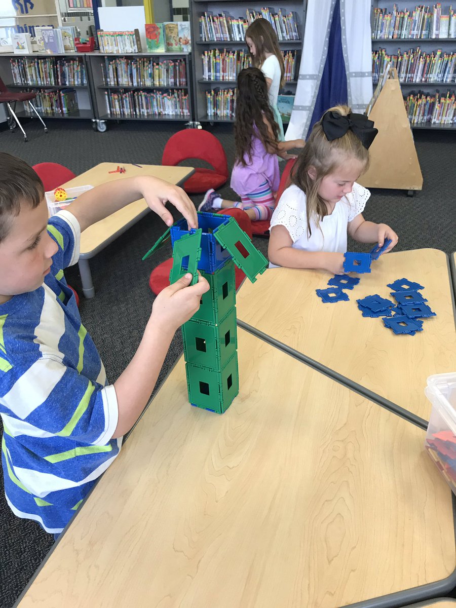 202shenanigans's tweet photo. We used our grit during makerspace to create things like four wheelers and skyscrapers! We love being creative in makerspace! #kindermathrules #makerspace #robinsonISD @RobinsonPrimary https://t.co/vXjiMDSXSb