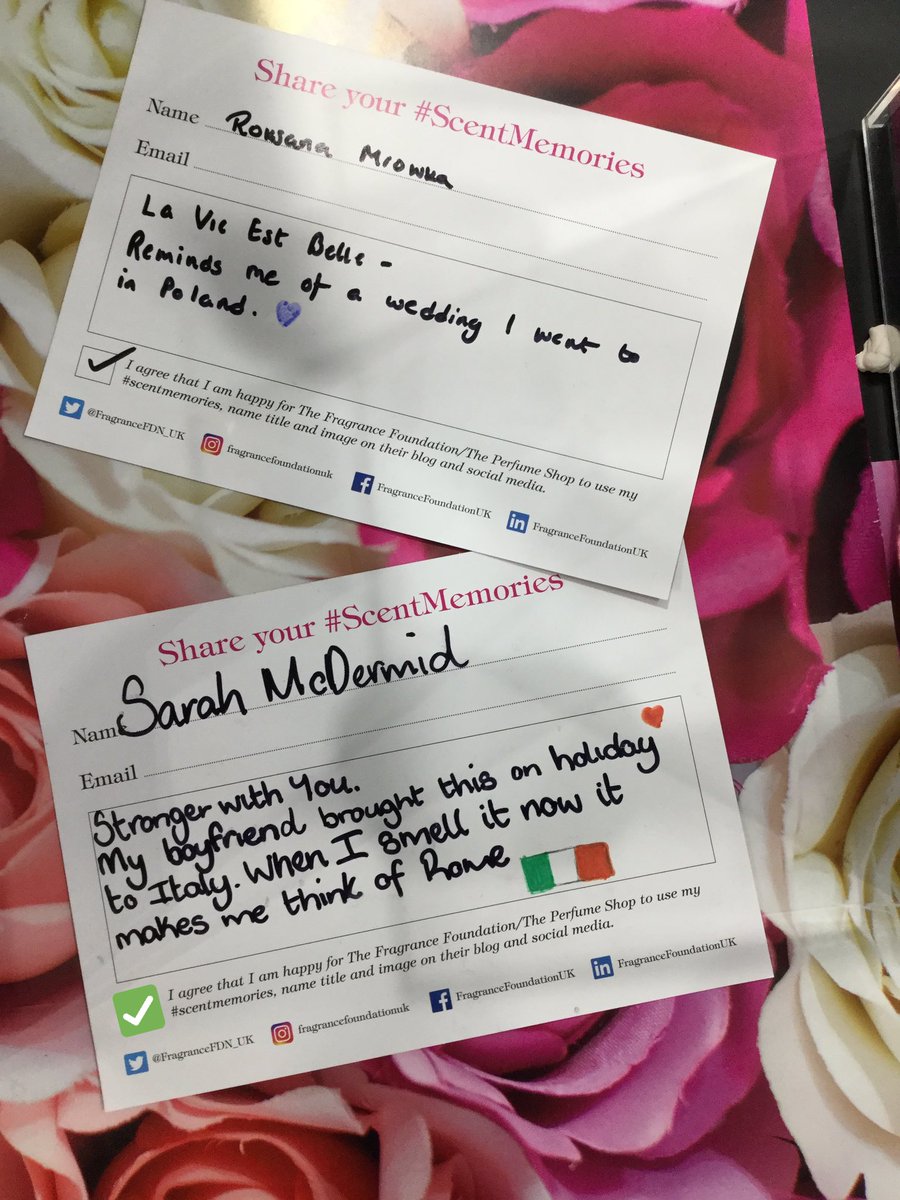 TPSBangor's tweet photo. Roksana and Sarah share their #scentmemories 💕 what’s yours? #NationalFragranceweek #TPSNFS https://t.co/9znUdYt8ho