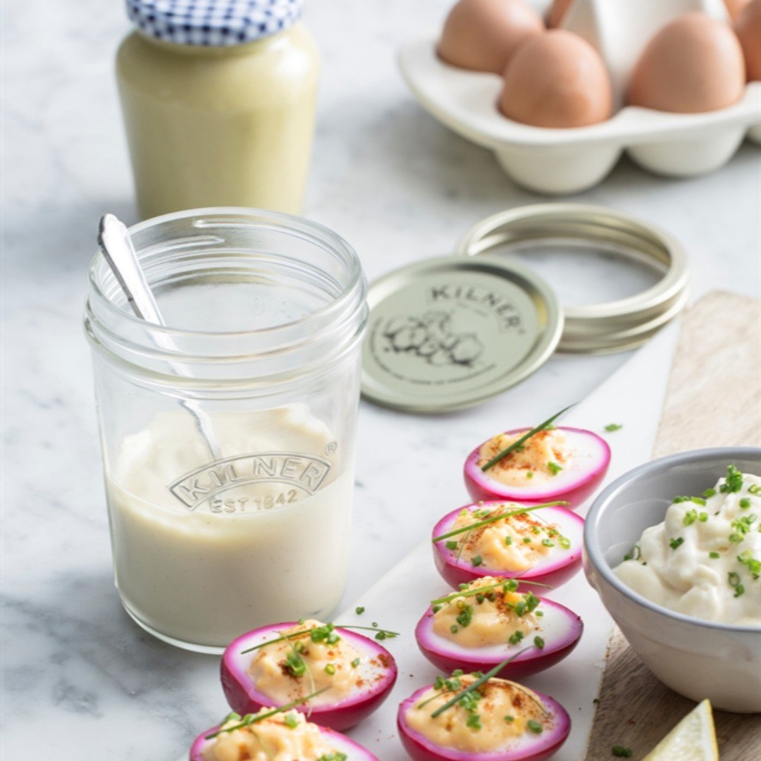 KilnerUK's tweet photo. #Homemade #mayonnaise? Click the link in our bio (⬆️⬆️) to see the Kilner® #Mayo Maker in action!
#homemade #homemadefood #homemademayonnaise #makeyourownfood #makeyourown #makeyourownmayo #homestead #homesteading #homesteader #homesteadlife #homesteadkitchen #weekendproject https://t.co/4ccxDIYMOm
