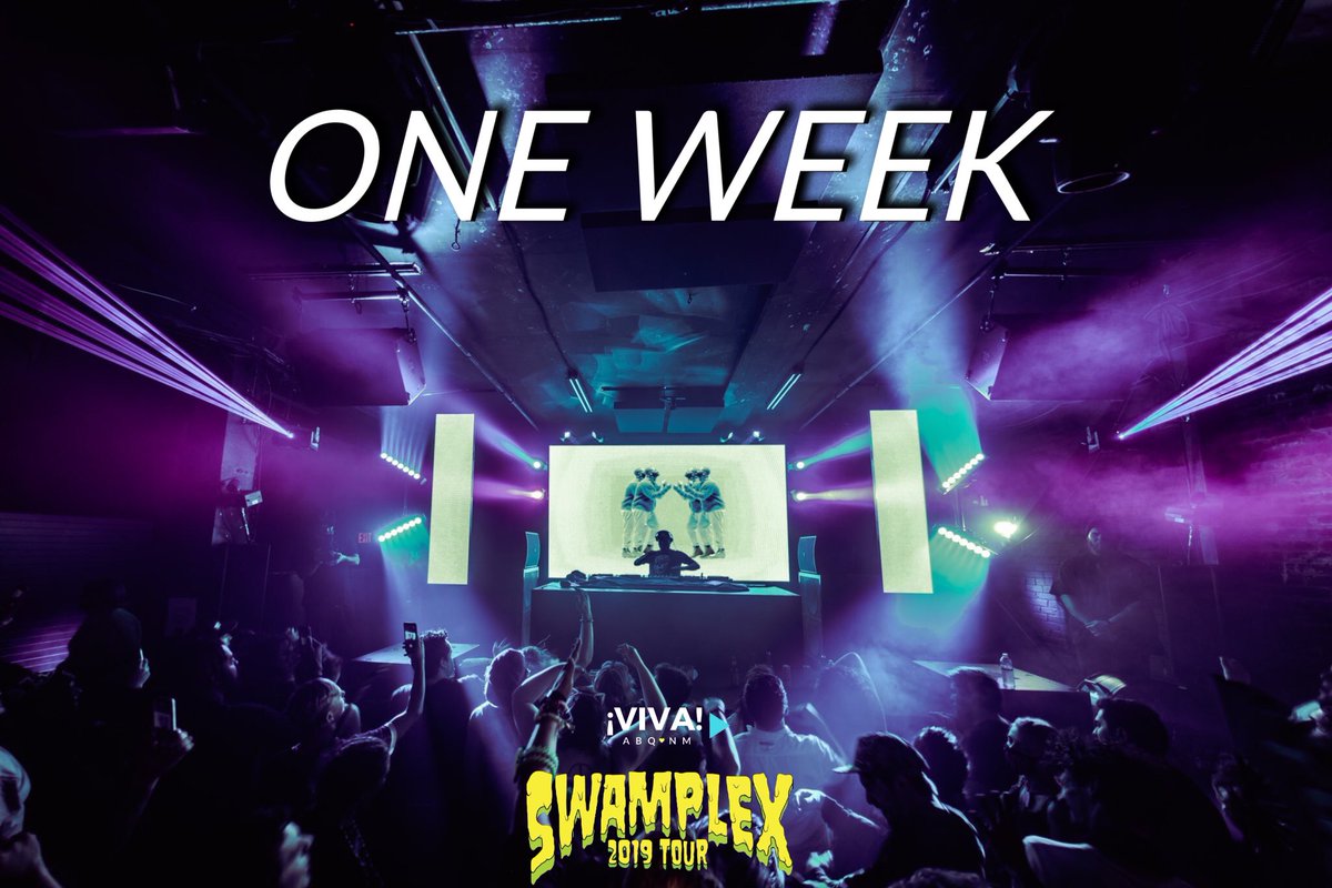 The El Rey Theater (@elreytheater) on Twitter photo ๐ NEXT FRIDAY ๐
<a href="/12thplanet/">12TH PLANET</a> - Swamplex 2019 Tour featuring @GCUK_ and <a href="/shlumpbass/">๐ธShlump๐ธ</a> hits <a href="/ElReyTheater/">The El Rey Theater</a> next Friday, March 29th courtesy of <a href="/vivaabq/">VIVA ABQ/NM ๐ฝ</a>
๐ elreyabq.com ๐ ๐ NEXT FRIDAY ๐
<a href="/12thplanet/">12TH PLANET</a> - Swamplex 2019 Tour featuring @GCUK_ and <a href="/shlumpbass/">๐ธShlump๐ธ</a> hits <a href="/ElReyTheater/">The El Rey Theater</a> next Friday, March 29th courtesy of <a href="/vivaabq/">VIVA ABQ/NM ๐ฝ</a>
๐ elreyabq.com ๐