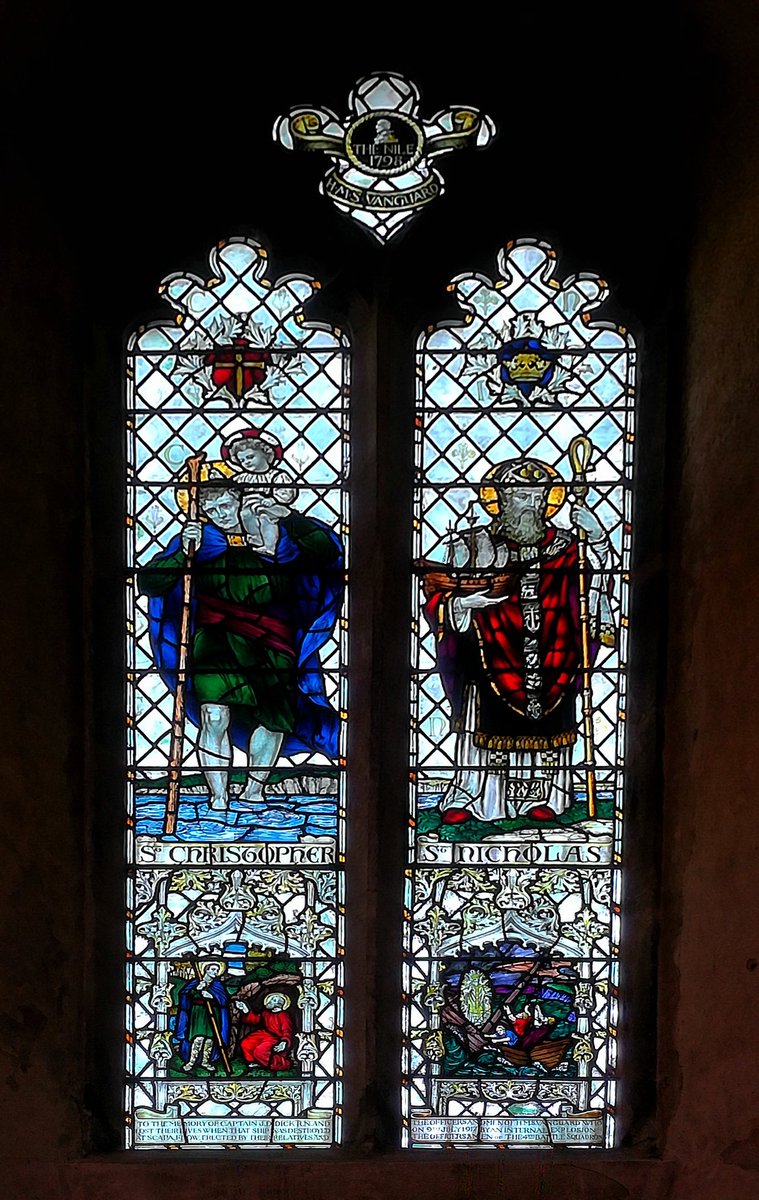 vanguard1917's tweet photo. The #stainedglasswindow in #RochesterCathedral dedicated to the men lost in 1917 aboard HMS Vanguard.
Unveiled in 1920 by #Admiral #Sturdee, erected by relatives of the crew and officers and men of the 4th Battle Squadron
#Kent #Medway #Rochester #Neverforgotten #Scapa https://t.co/qKAXca9FNU