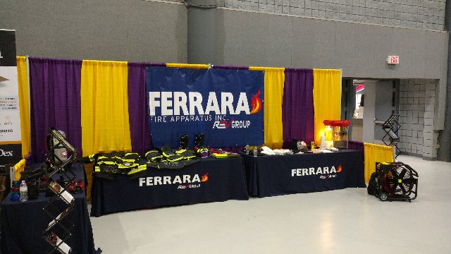 FerraraFire's tweet photo. Come check us out at the 2019 Louisiana Fire Chiefs Association Conference. See two of our latest demos, our equipment table, or just come by and say hello. #REVstrong #buylouisiana https://t.co/8wabYq4oMA