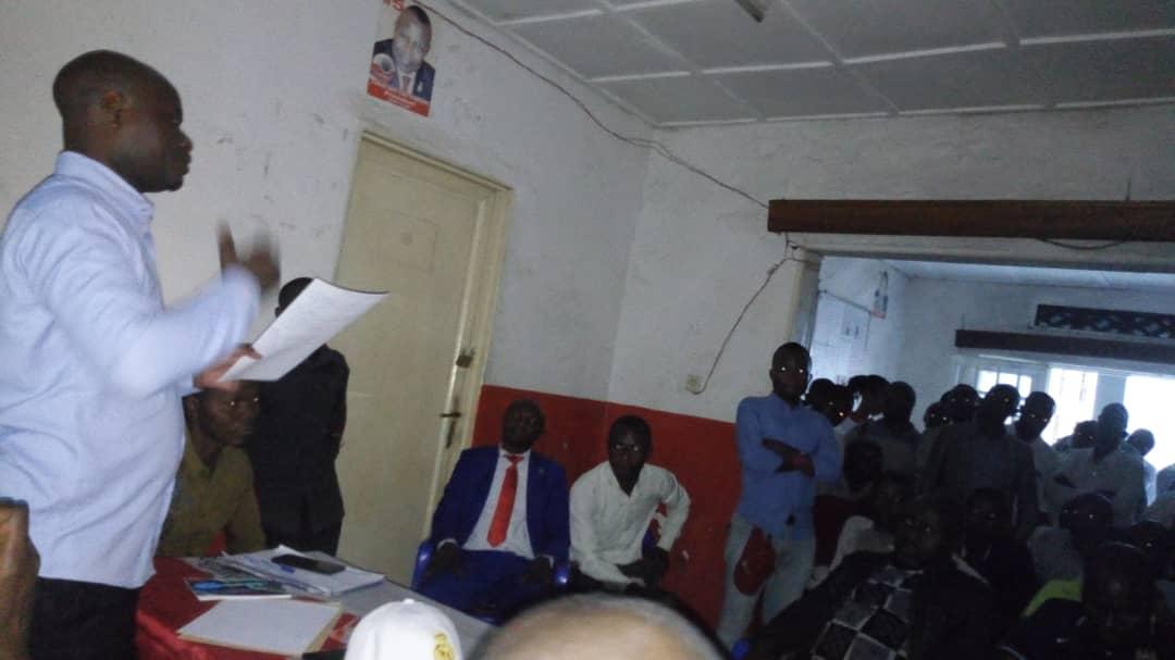 Le n°1 UNC/K le Dr Rodríguez Kisando a reçu le Conseiller politique du chef de l'État @BillyKambale1et l'Hon.Amato