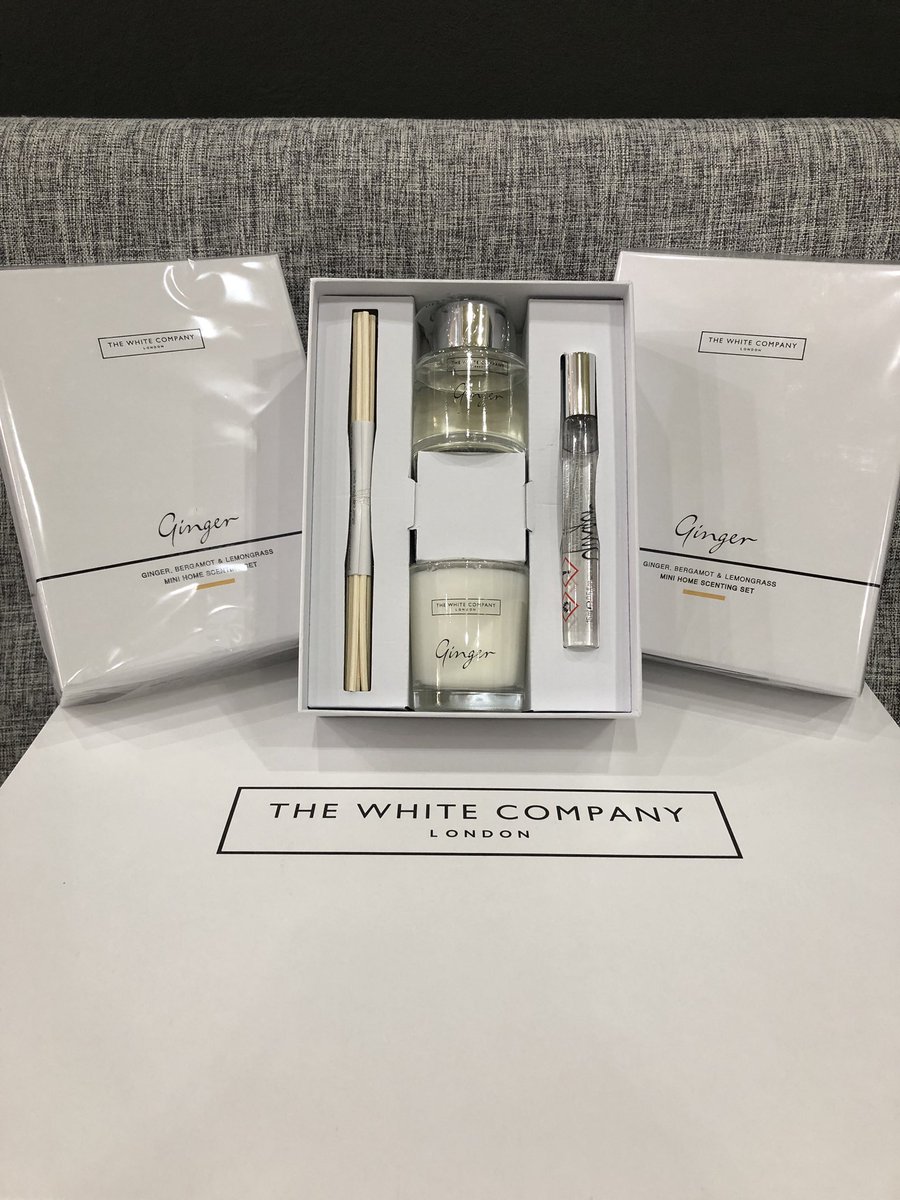 NewtonandCo's tweet photo. 😍LOVING our new #completion #giftsets from @thewhitecompany #ginger #lemongrass #bergamot 😍 https://t.co/yGgPhNvPRz