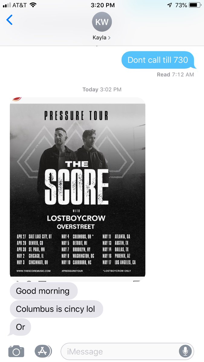 kelley_ian's tweet photo. @thescoremusic im thinking may the 4th be with you??? #starwarspun https://t.co/N7r4dLGDxu