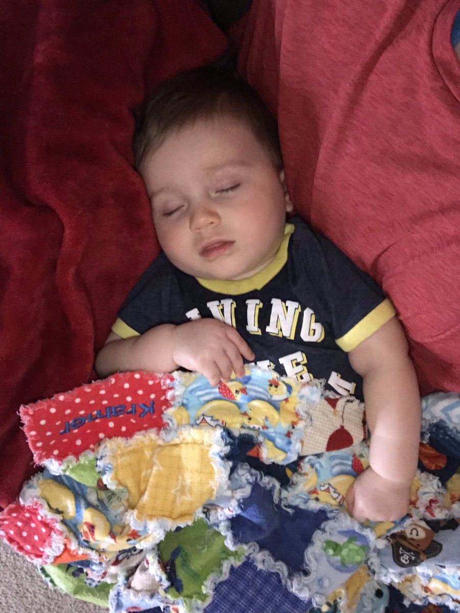TanaTurney's tweet photo. Kramer just can’t hang...maybe next year, son!  #firstmarchmadness https://t.co/HkkguVs04C