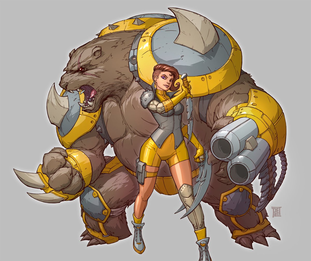 Check out this amazing #RagTag fan art done by the incredibly talented <a href="/3PEEET/">Peet Cooper</a> of <a href="/Gamers_for_Good/">Gamers for Good</a>! Mind blowingly good! #DigitalArtist #fanart #gamedev