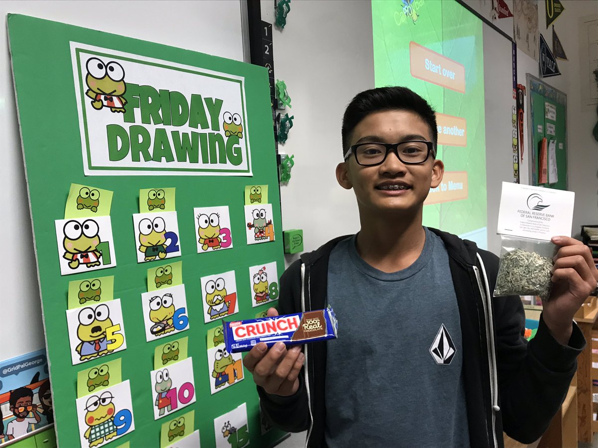 HistoryFrog's tweet photo. Happy #FrogtasticFriday๐ธ @FirstAveMS Students are loving my #CCSS19 SWAG! https://t.co/ayomyl6GWf