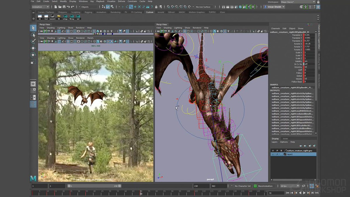 GeneseDavis's tweet photo. My interview with Elaina Scott for @Gnomon_Workshop is live! This was a blast. Cheers, Elaina and #Gnomon! https://t.co/Ln5VsCRMxs
#art #artist #vfx #animation #film #tv #games #gamedev https://t.co/wC5j4deLpJ