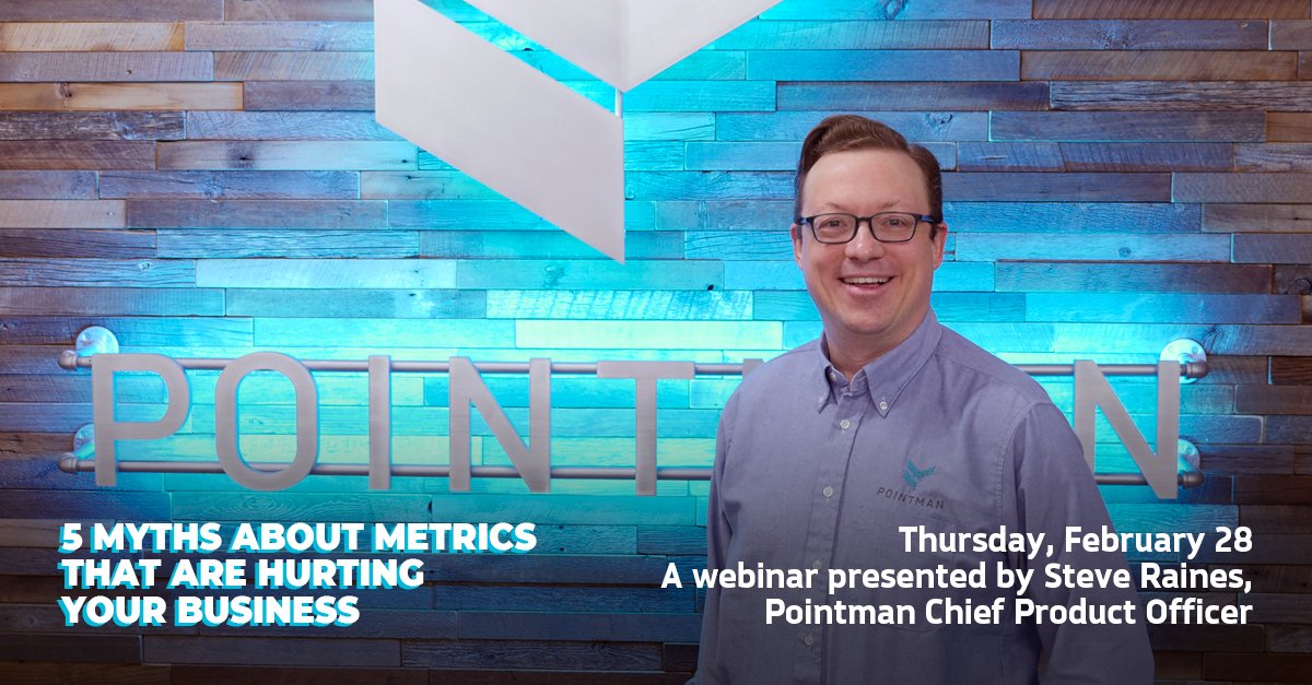 gopointman's tweet photo. You won't want to miss this FREE 20 minute webinar!
Steve Raines breaks down myths about metrics to let you know what you should be doing to grow your business.
March 28th @ 1PM EST | Sign up ▶︎ https://t.co/I0IqlLSZja
#PointmanPACT #hvaclife #plumbinglife #electricial https://t.co/QULsYebr3t