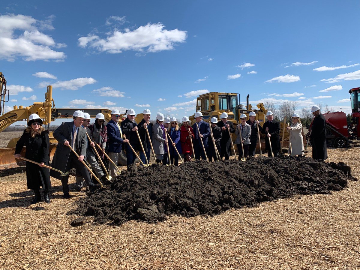 A groundbreaking ceremony was held today for Rock Run Crossings, a 265-acre super-regional development located at the intersections of I-55 and 80 in #Joliet, Illinois. <a href="/RegalMovies/">Regal</a> is among the first anchors announced!