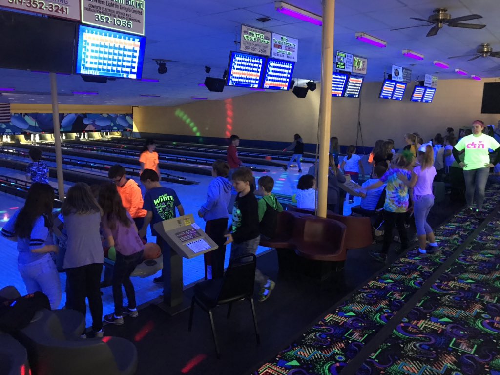 NP elem positive behavior rewards day today!  Here’re a few of our 3-5th grade bowlers!