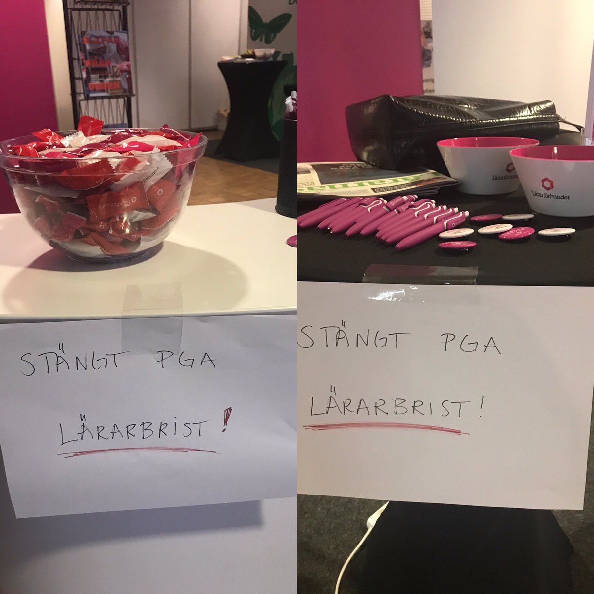 PiRi67's tweet photo. Åter imorgon! #skongress19 #Lärarförbundet #utbpol https://t.co/tkmAyw3E1Q