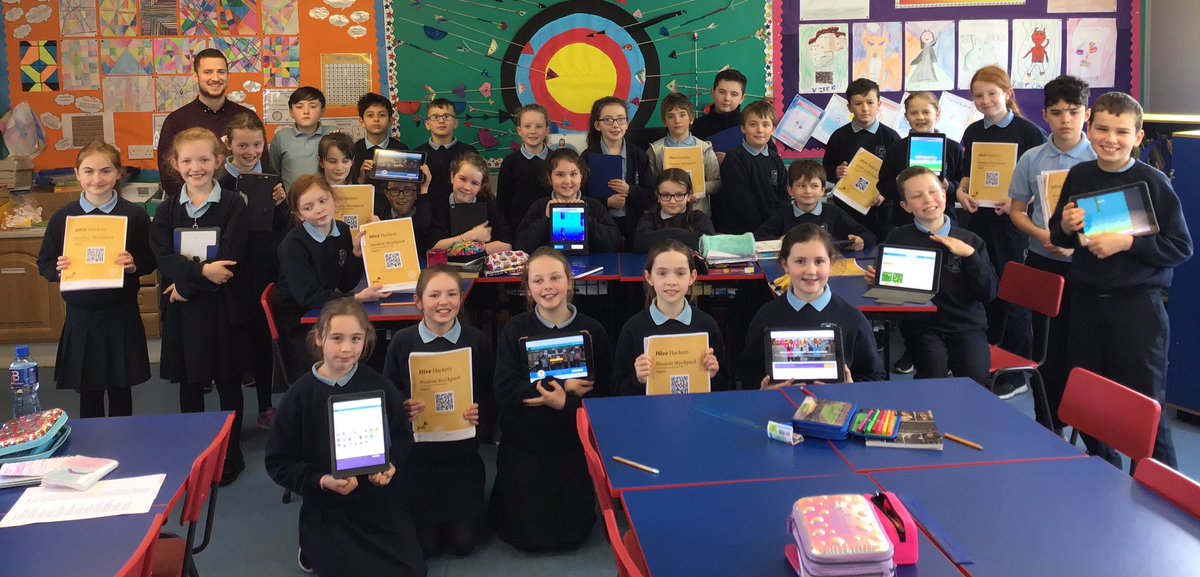 NewRowPS's tweet photo. Y6 photo of the week celebrates the end of @PwC_NI #hivehackers 7-week project
@narelle_allen we’re looking forward to joining your team again for the celebration event on Thursday in the Waterfront!
Super experience for all our young coders!
#bestcoders
#wecarewesharewelearn 💙 https://t.co/asS7vYX47J